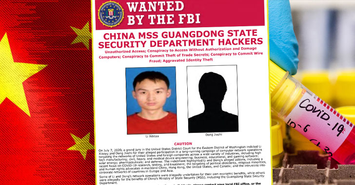 Us Costs 2 Chinese Hackers For Concentrating On Covid 19 Investigate