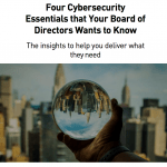 Four Cyber Security Essentials That Your Board Of Directors Wants