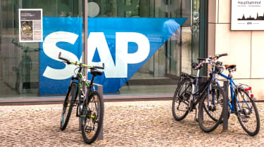 Bicycles outside the SAP offices