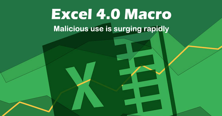 cybercriminals widely abusing excel 4.0 macro to distribute malware