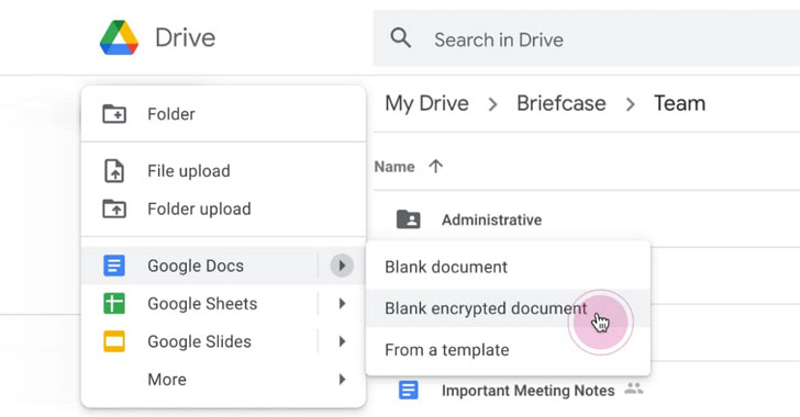 google workspace now offers client side encryption for drive and docs