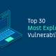 top 30 critical security vulnerabilities most exploited by hackers