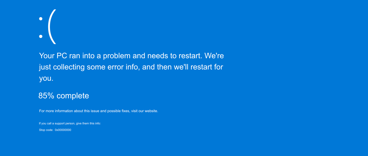 how to fix the blue screen of death (bsod) error
