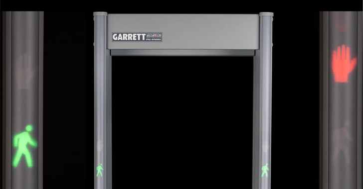 garrett walk through metal detectors can be hacked remotely
