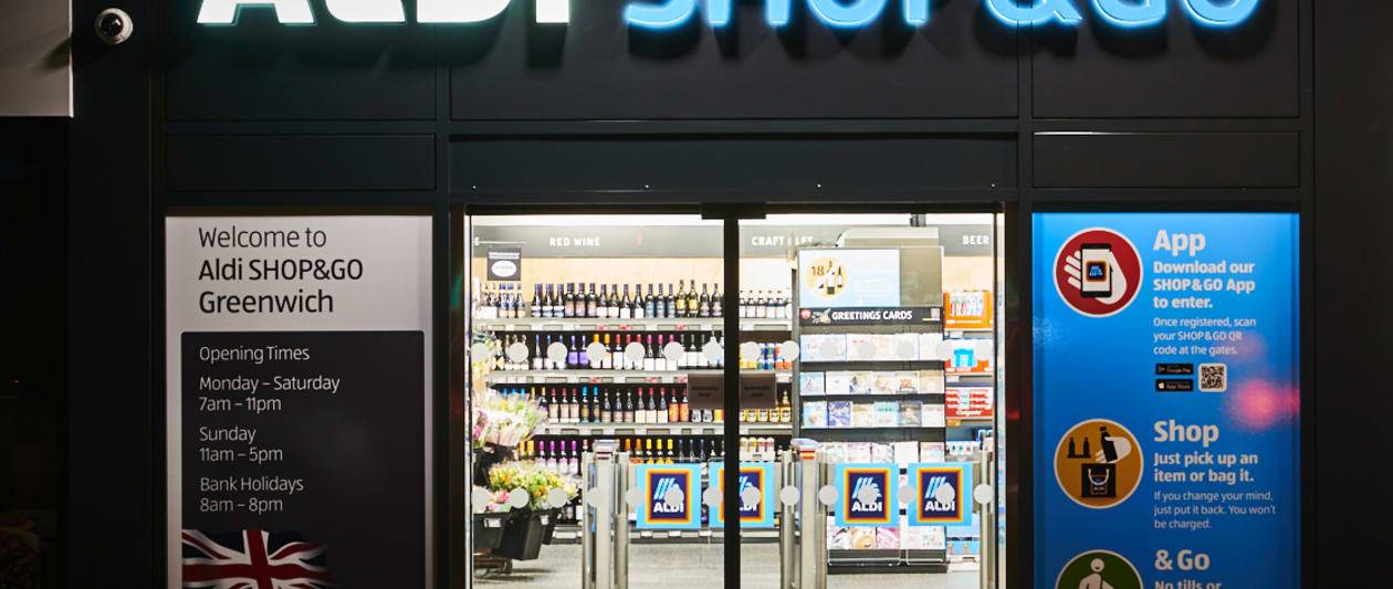 aldi launches its first checkout free store in london