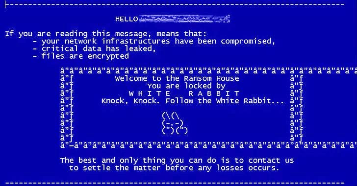 fin8 hackers spotted using new 'white rabbit' ransomware in recent