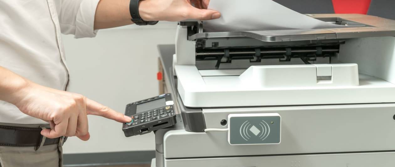 how to secure business printers