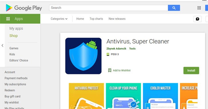 sharkbot banking malware spreading via fake android antivirus app on