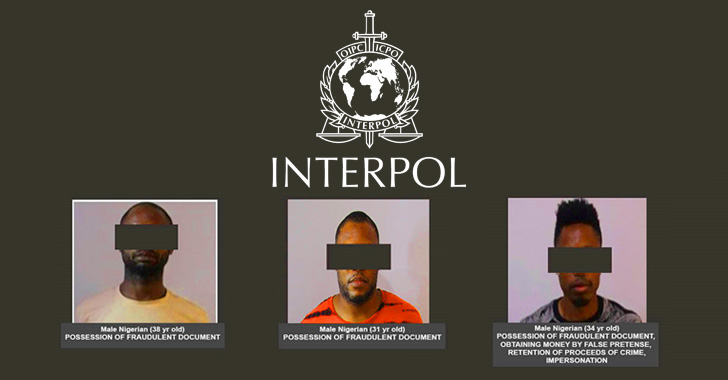 interpol nabs 3 nigerian scammers behind malware based attacks