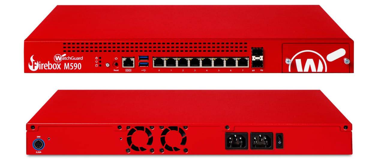 watchguard firebox m590 review: big red network security