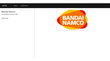 Screenshot of Bandai Namco&#039;s page on BlackCat&#039;s ransomware victim blog