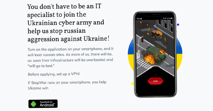 russian hackers tricked ukrainians with fake "dos android apps to