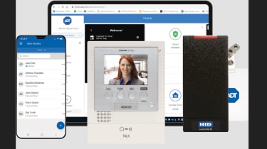 ADT apps and interfaces demonstrated on various devices