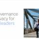 data governance and privacy for data leaders