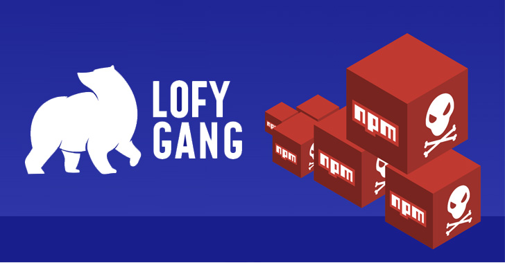 lofygang distributed ~200 malicious npm packages to steal credit card