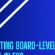 getting board level buy in for security strategy