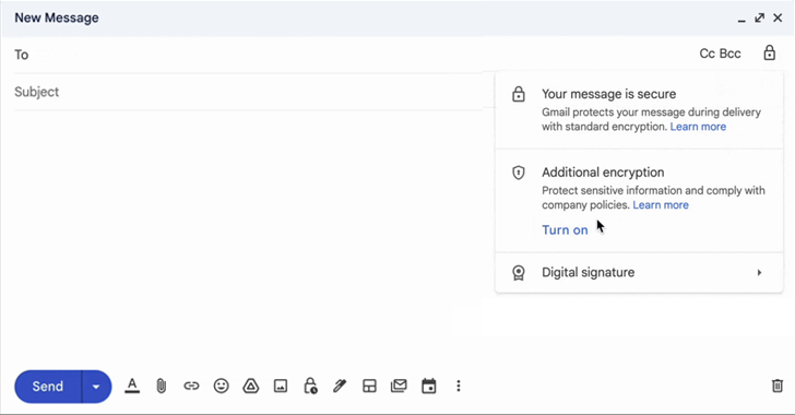 google takes gmail security to the next level with client side