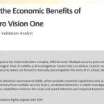 analysing the economic benefits of trend micro vision one