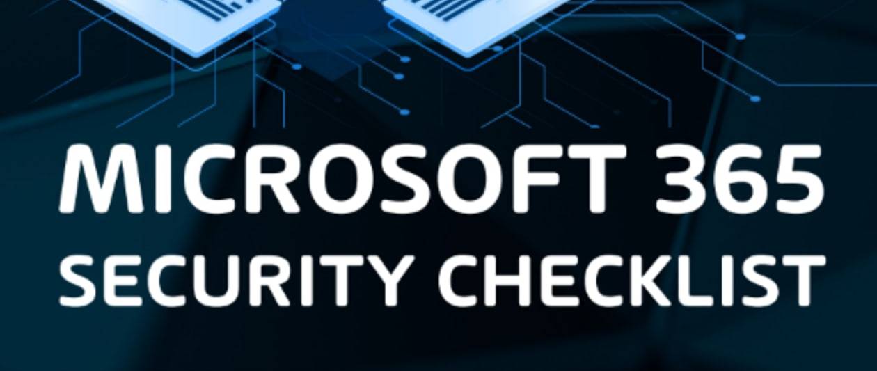 microsoft 365 security checklist