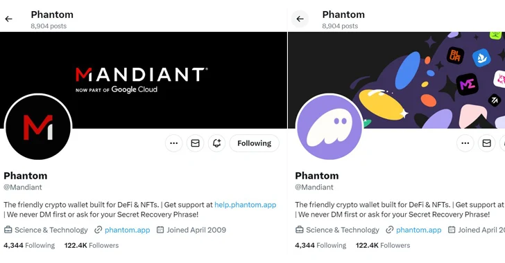 mandiant's twitter account restored after six hour crypto scam hack