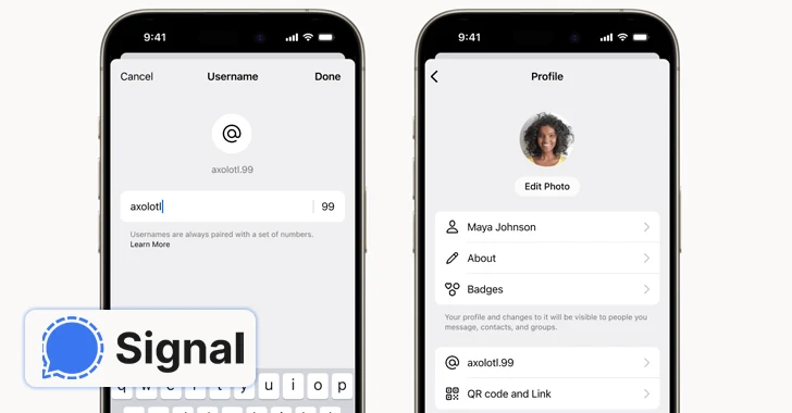 signal introduces usernames, allowing users to keep their phone numbers