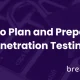 how to plan and prepare for penetration testing