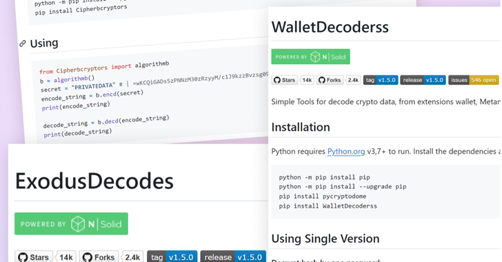 pypi repository found hosting fake crypto wallet recovery tools that