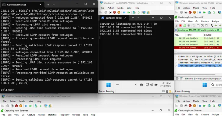 new win ddos flaws let attackers turn public domain controllers into